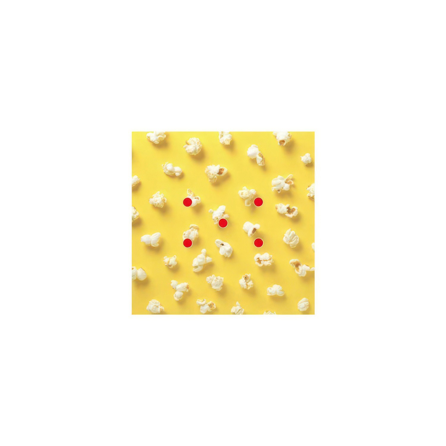 Quadratisches 5-Loch und 4 Seitenlöchern Lampenbaldachin, Rose-One-Abdeckung, 200 mm - PROMO
