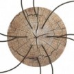 Rundes XXL 10-Loch und 4 Seitenlöchern Lampenbaldachin, Rose-One-Abdeckung, 400 mm Durchmesser- PROMO