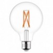 SMART LED-Glühbirne Globe G125 WI-FI Transparent mit Filament 6.5W 806Lm E27 Dimmbar