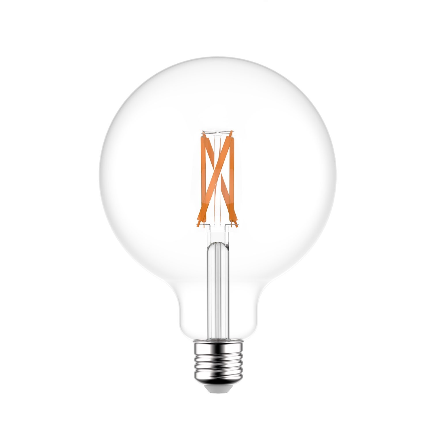 SMART LED-Glühbirne Globe G95 WI-FI Transparent mit Filament 6.5W 806Lm E27 Dimmbar