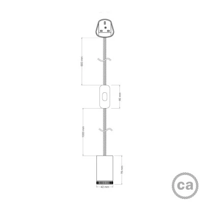 T-Snake EIVA Außenleuchte IP65 mit 2 Lichtern und Baldachin