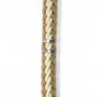 SnakeBis Tauseil - Plug-in Leuchte mit geflochtenem Jute-Tauseil