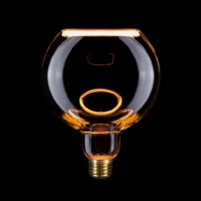 Transparente LED-Glühbirne B02 Linie 5V vertikales Filament Drop A60 1,3W 110Lm E27 2500K Dimmbar