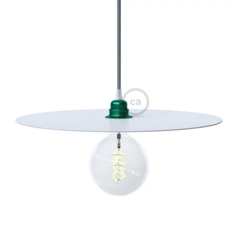 LED Glühbirne mit Porzellan-Effekt CRI 95 G95 7W 640Lm E27 2700K Dimmbar - P03