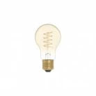 LED Glühbirne Golden Carbon Line Spiral-Filament Tropfenform A60 4W 250Lm E27 1800K Dimmbar - C03