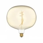 LED Glühbirne Gold Ellipse 220 8,8W 806Lm E27 2200K Dimmbar - H05