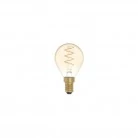 LED Glühbirne Golden Carbon Line Spiral-Filament Mini Globe G45 2,2W 136Lm E14 1800K Dimmbar - C02