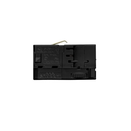 Stucchi-Adapter für 3-Phasen-Stromschienen - für Aufhängung - Schwarz