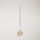 Klassische Pendelleuchte mit Porzellanoberfläche für Schienen