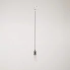 Vintage-Pendelleuchte mit geflochtenem Kabel