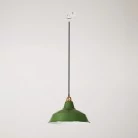 Pendelleuchte mit Bistrot-schirm für Schienen