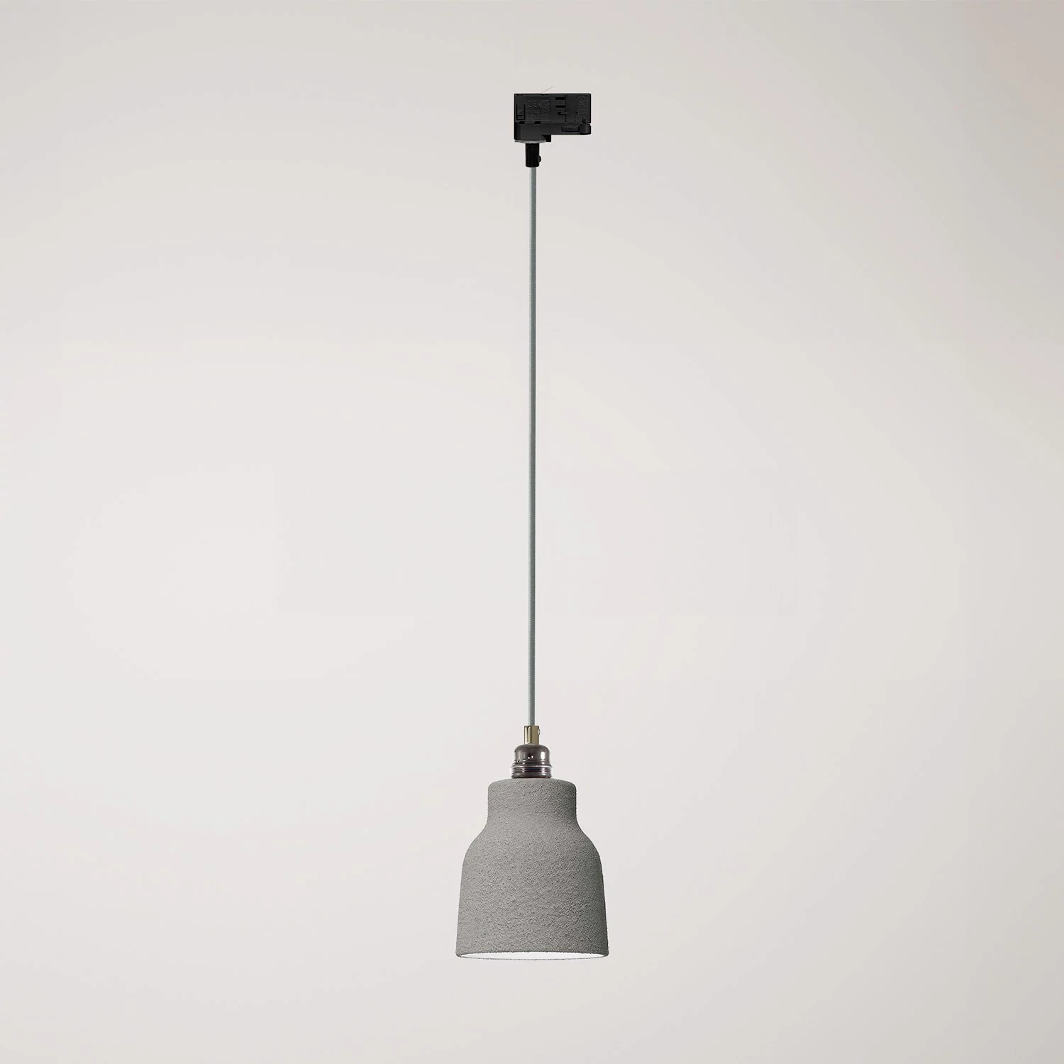 Hängeleuchte mit Schirm Vaso und Schienenadapter