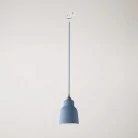 Hängeleuchte mit Schirm Vaso und Schienenadapter