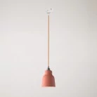 Hängeleuchte mit Schirm Vaso und Schienenadapter