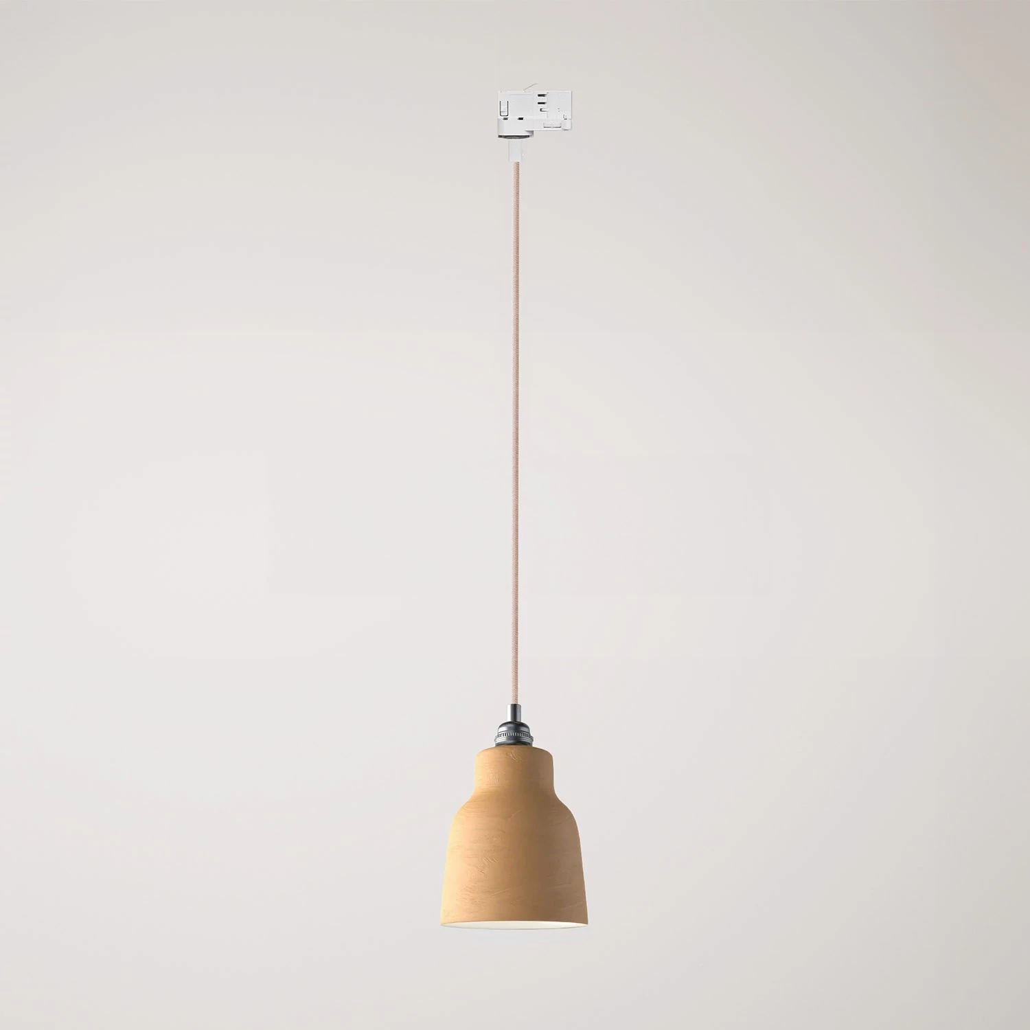 Hängeleuchte mit Schirm Vaso und Schienenadapter