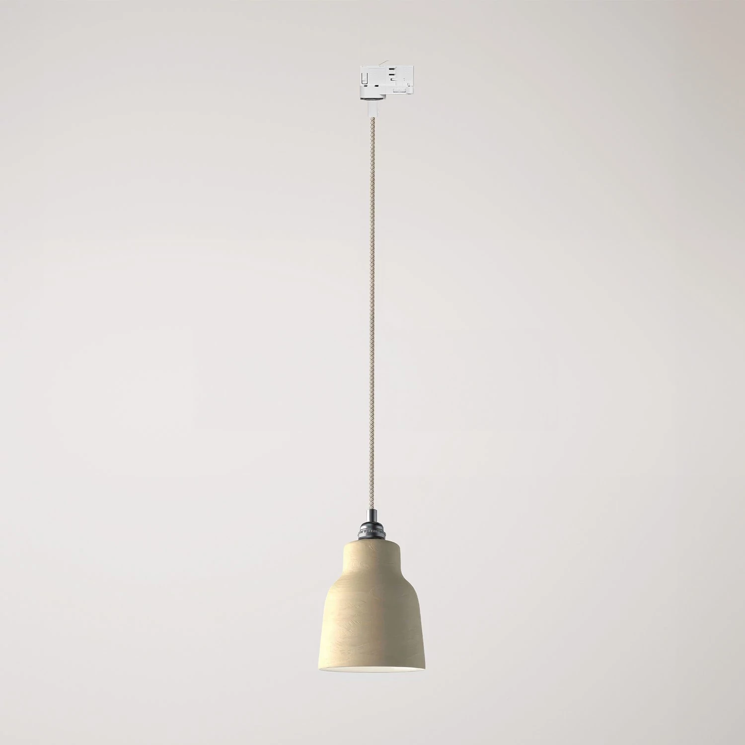 Hängeleuchte mit Schirm Vaso und Schienenadapter