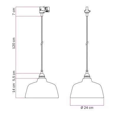 LED Glühbirne mit Porzellan-Effekt CRI 95 A60 7W 640Lm E27 2700K Dimmbar - P06