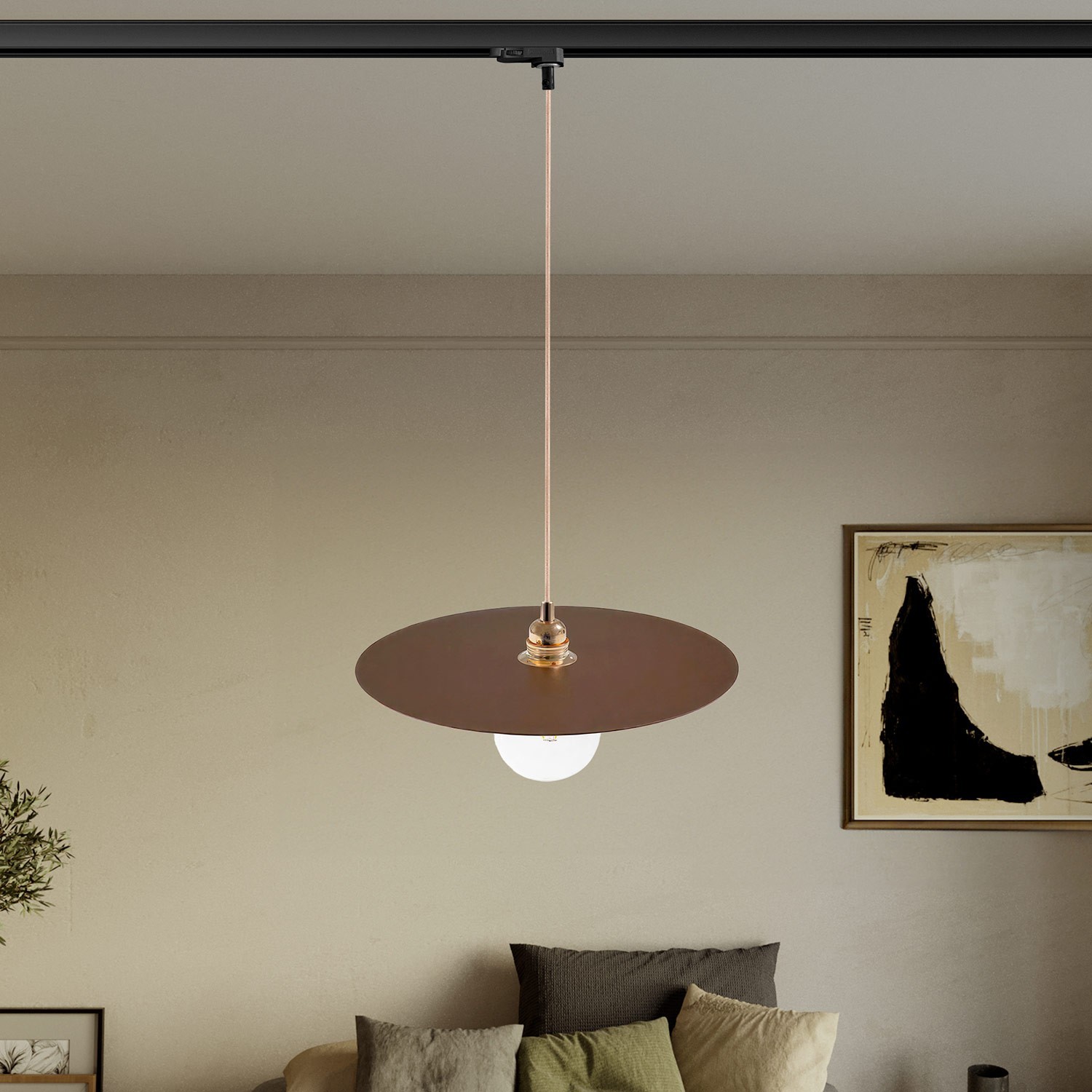 LED Glühbirne Ghost Line Recessed Cone, transparent 6W 500Lm E27 2200K dimmbar - G01