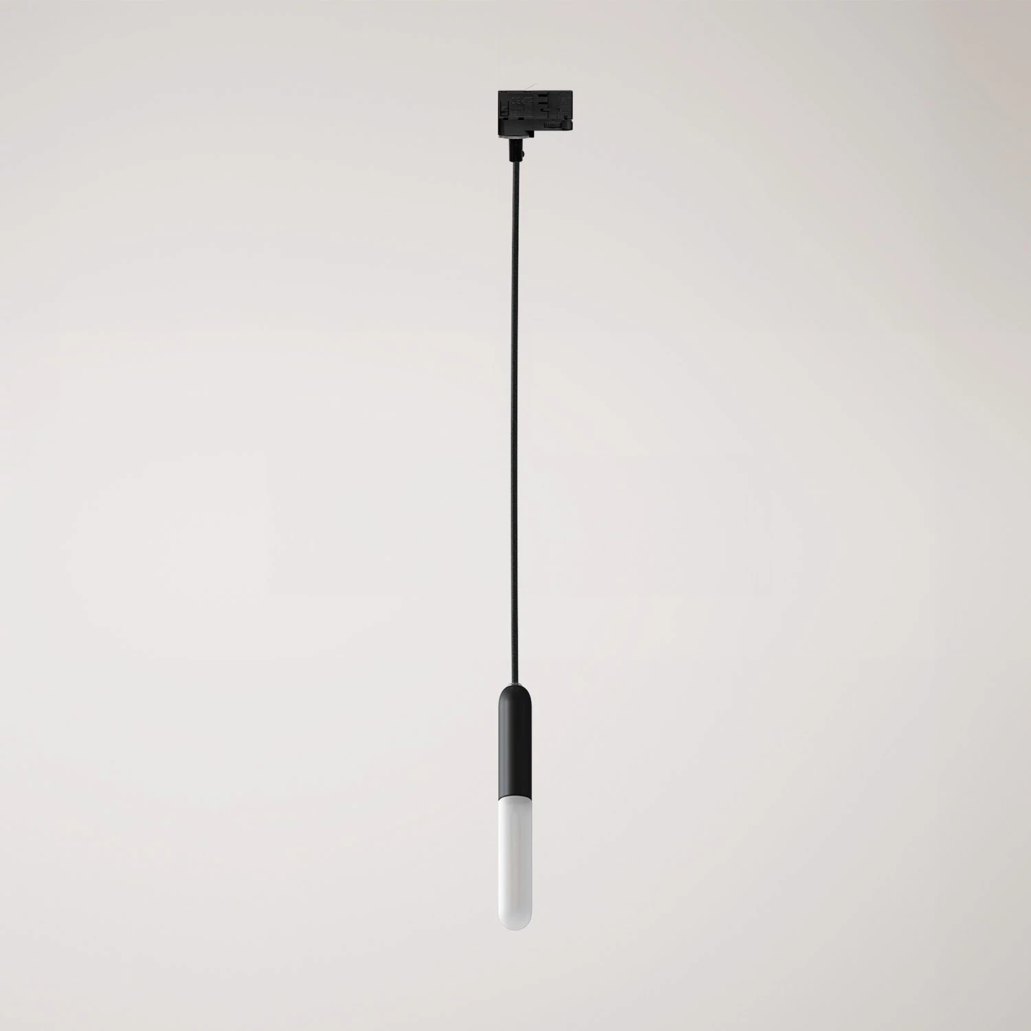 P-Light Pendelleuchte mit E14 Lampenfassung für Schienen