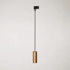 Hängelampe mit Tub-E14-Schirm für Schienen