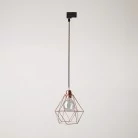 Diamond-Käfig-Pendelleuchte für Schienen