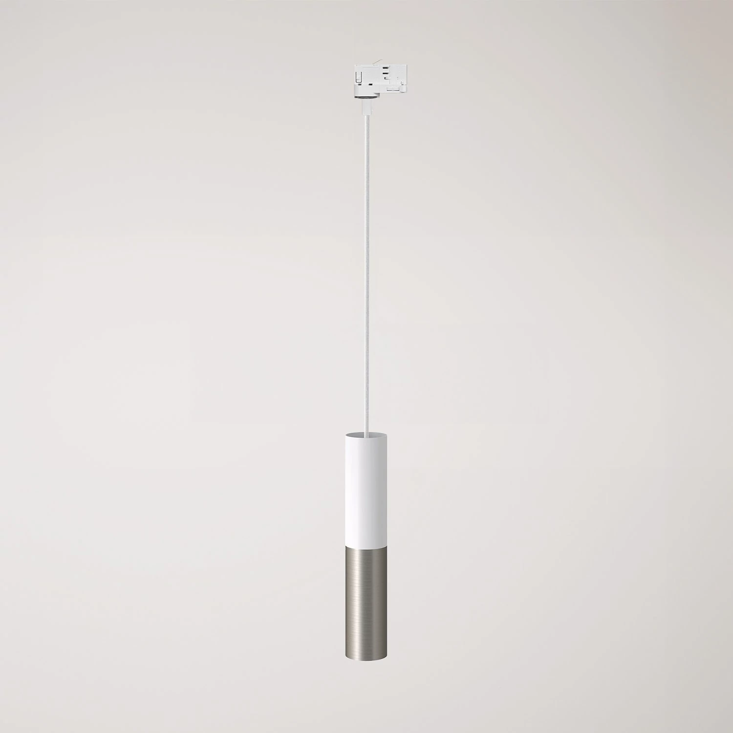 Pendelleuchte mit doppeltem Tub-E14-Schirm