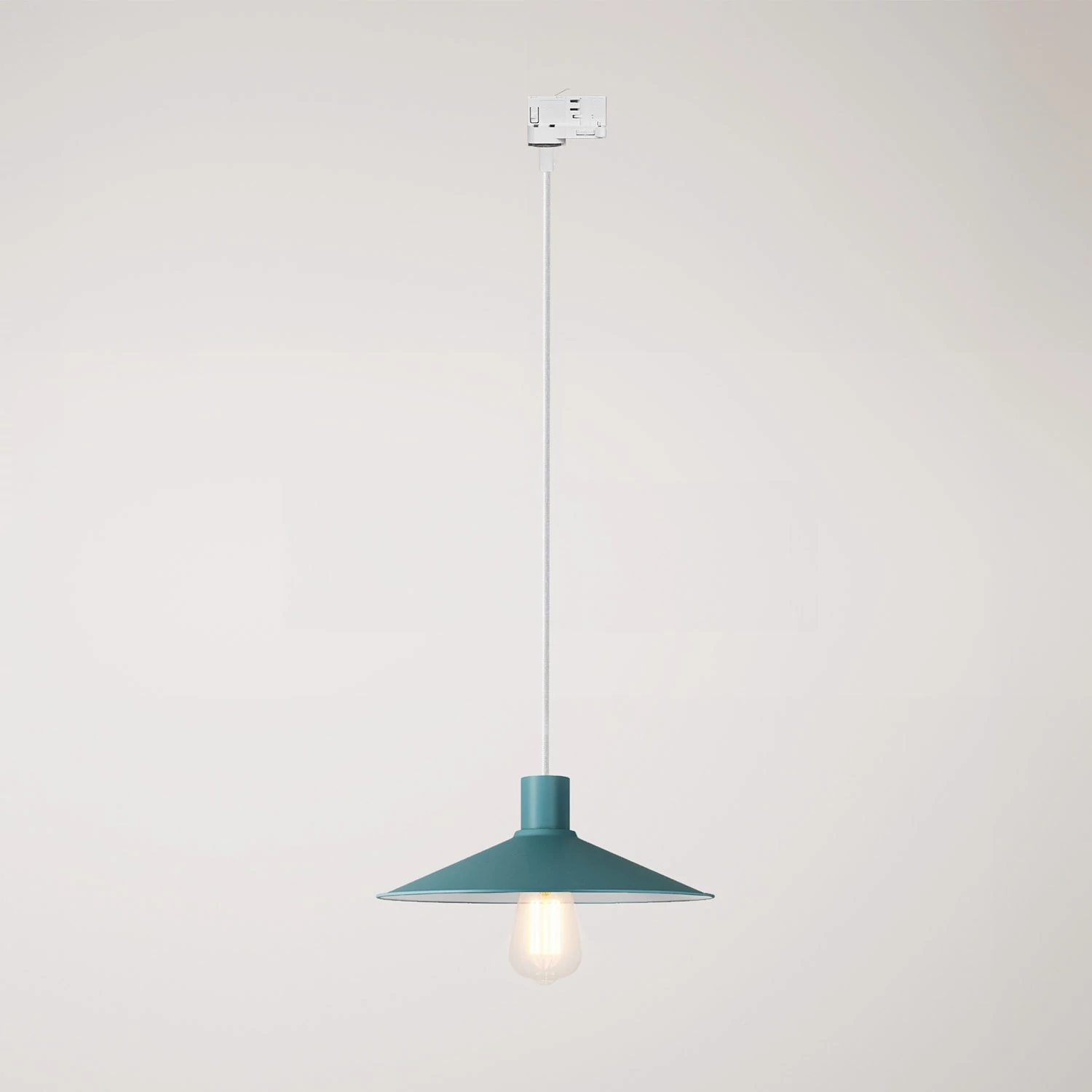 Swing Pastell-Pendelleuchte mit Schirm für Schienensysteme