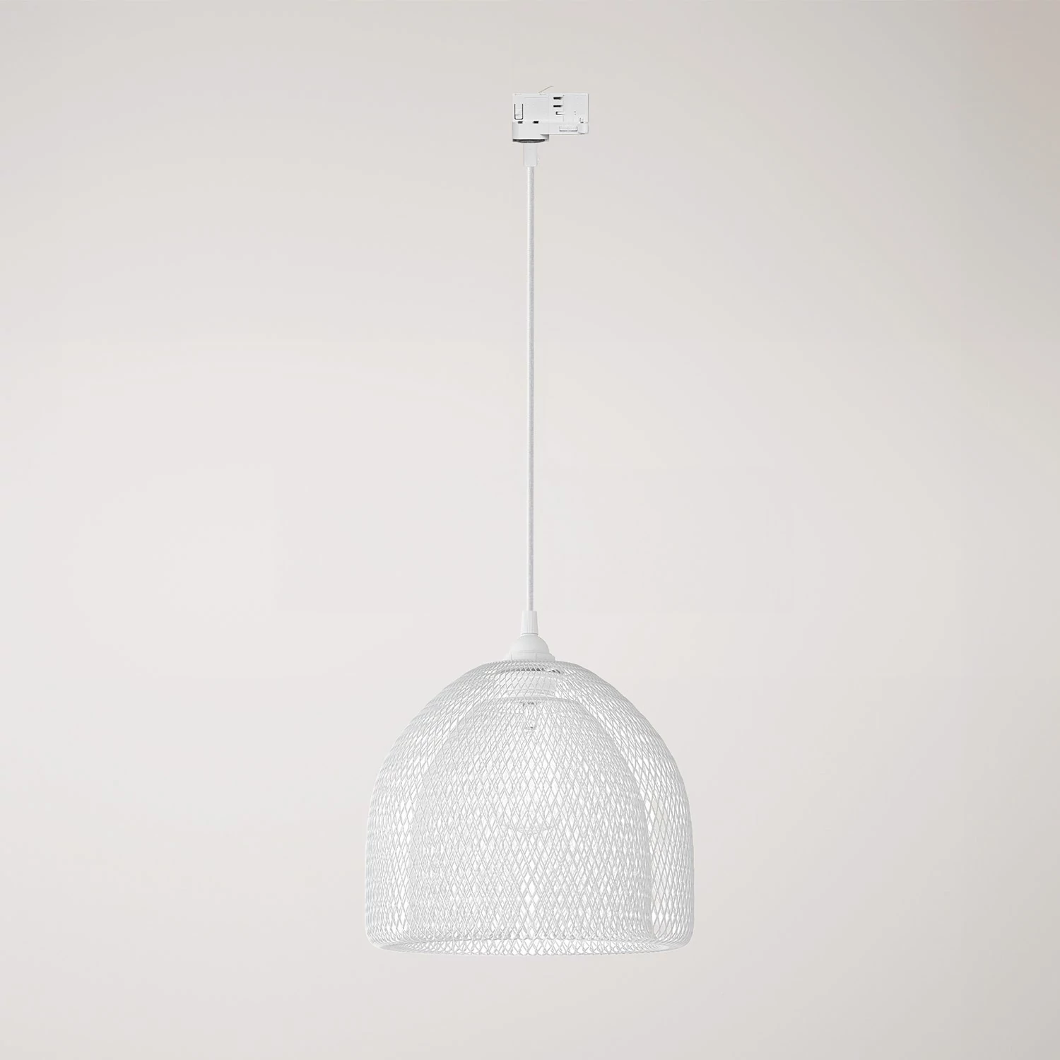 Ghostbell XL Pendelleuchte mit Käfigschirm für Schienen