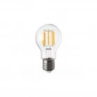 Transparente LED Glühbirne B03 Linie 5V vertikales Filament Drop A60 1,7W E27 dimmbar 2500K
