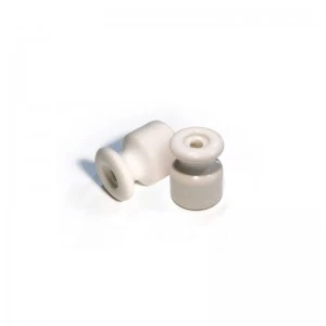Isolator aus Porzellan für Wandinstallationen 18mm - 2 Stück