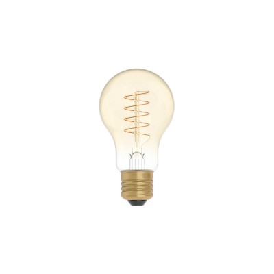 LED Glühbirne Golden Carbon Line Spiral-Filament Tropfenform A60 4W 250Lm E27 1800K Dimmbar - C03