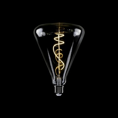LED Glühbirne Transparent Cone 140 10W 1100Lm E27 2700K Dimmbar - H03