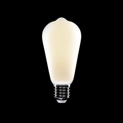 LED Glühbirne mit Porzellan-Effekt CRI 95 ST64 7W 640Lm E27 2700K Dimmbar - P02