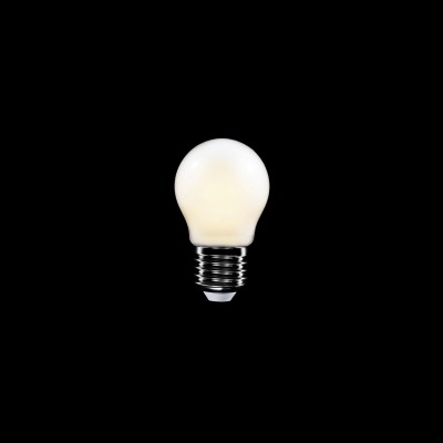 LED Glühbirne Mini Globe G45, mattweiß 4W 470Lm E27 2700K - M01