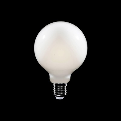 LED Glühbirne Globe G95, mattweiß 4W 470Lm E27 2700K - M04