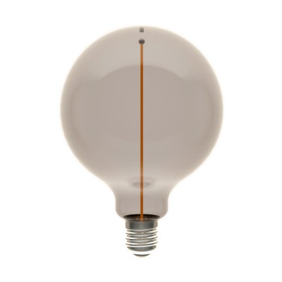 LED Glühbirne Magnetic Deco Line Globe G125 Smoky, 2,8W 90Lm E27 1800K - F05