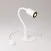 MAG-Y Schreibtischlampe mit Flex, ovalem Metallsockel und Spotlight