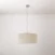 Pendelleuchte mit Textilschirm Cilindro Medium - Made in Italy