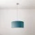 Pendelleuchte mit Textilschirm Cilindro Medium - Made in Italy