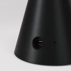 Tragbare, wiederaufladbare Leuchte Cabless11 mit tropfenförmiger Glühbirne und Vorrichtung für Lampenschirm