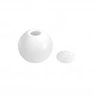 EIVA IP65 2-flammige Plug-in-Außenleuchte mit bruchsicheren Unbreak-a-Ball-Lampenschirmen