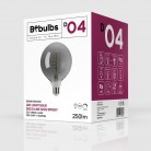 LED-Glühbirne Smoky Globo G125 4,8W 250Lm E27 1800K Dimmbar - D04