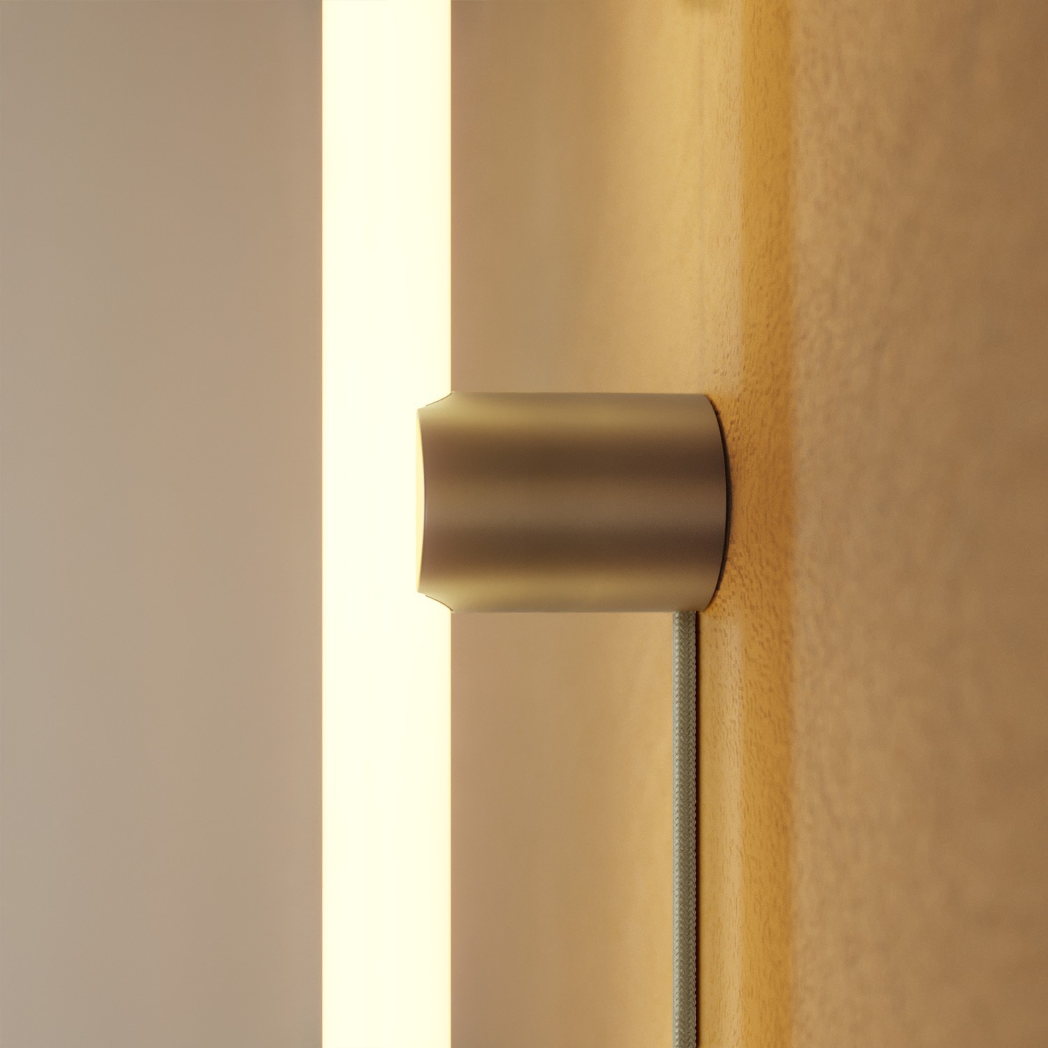 Spostaluce Lampenfassung S14d aus Metall für Wand oder Decke