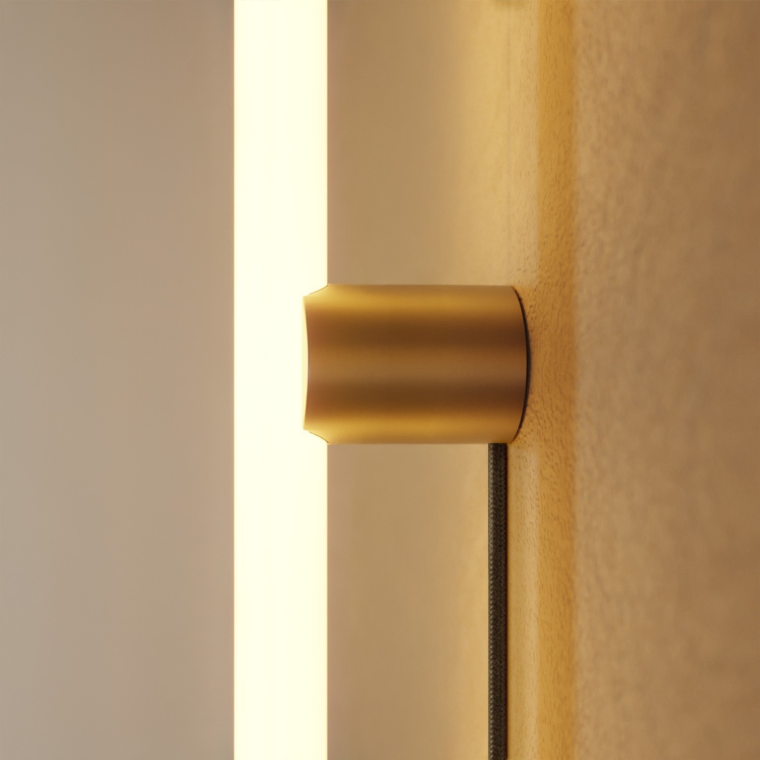Spostaluce Lampenfassung S14d aus Metall für Wand oder Decke