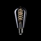 LED-Glühbirne Weiß Edison ST64 5,9W 500Lm E27 2700K Dimmbare - W02