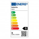 LED-Glühbirne Weiß Edison ST64 5,9W 500Lm E27 2700K Dimmbare - W02