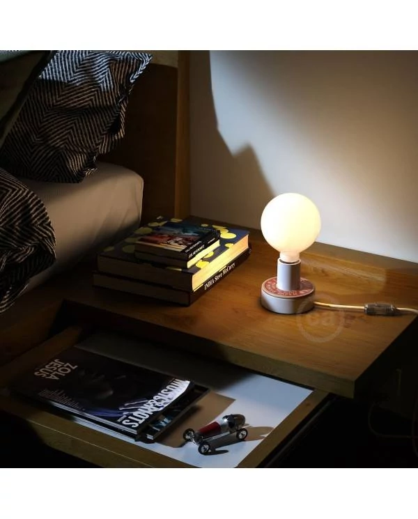 MINI-UFO in Holz-Double-Face-Kollektion READING BALLSH*T, mod. PAGE + SCENT OF PAPER