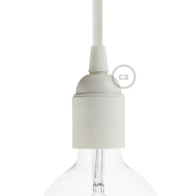 Thermoplastisches E27-Lampenfassungs-Kit - Weiß