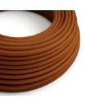 Textilkabel, zimtbraun, aus Baumwolle - Das Original von Creative-Cables - RC23 rund 2x0,75mm / 3x0,75mm
