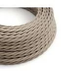 Textilkabel, taubengrau, aus Baumwolle - Das Original von Creative-Cables - TC43 geflochten 2x0,75mm / 3x0,75mm